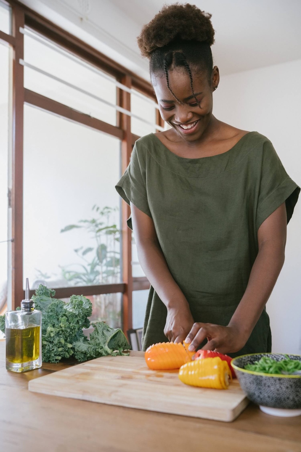 Lifestyle image — woman moving with energy / vitality / freedom